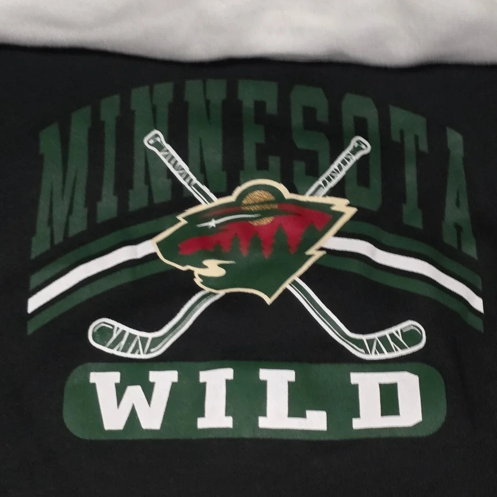 NHL Minnesota Wild 3 Piece Bodysuit Set Green White Black 3-6M
